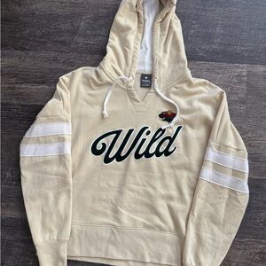 Fanatics Tan Hoodie with White Accents